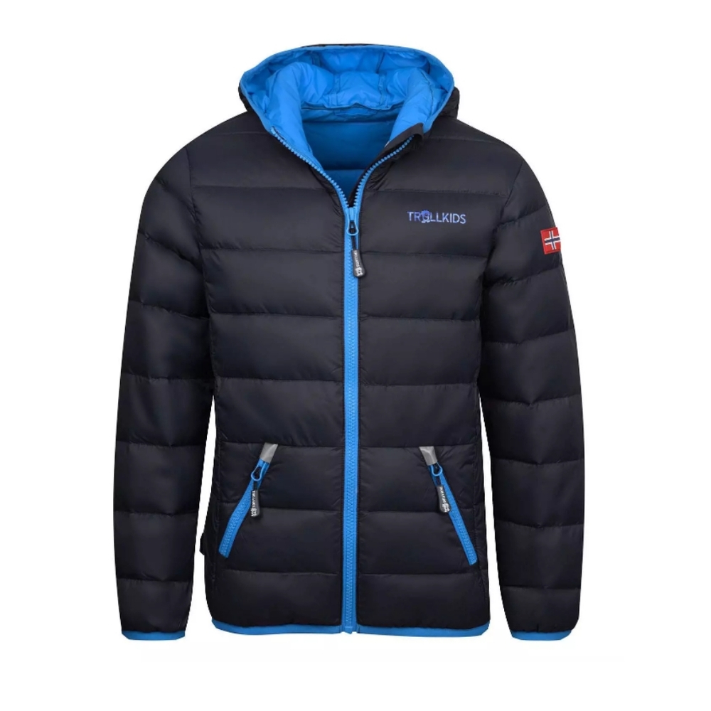 Trollkids Kids Black Puffer Jacket